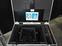 Autocue - set prompter 20 inch mirror- autocue qmaster sdi + shuttle pro - video - afbeelding 3 van  4