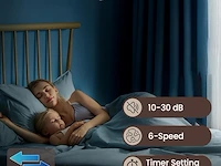 Autoday houten plafondventilator met licht - afbeelding 4 van  7