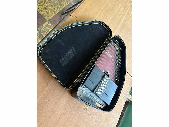 Autoharp - oscar schmidt - harp - afbeelding 3 van  10
