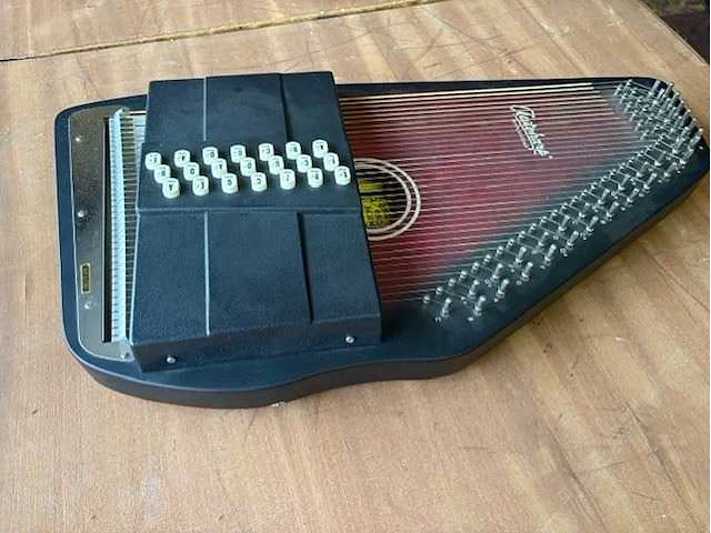 Autoharp - oscar schmidt - harp - afbeelding 8 van  10