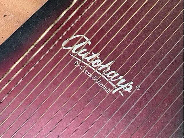 Autoharp - oscar schmidt - harp - afbeelding 9 van  10