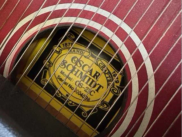 Autoharp - oscar schmidt - harp - afbeelding 10 van  10