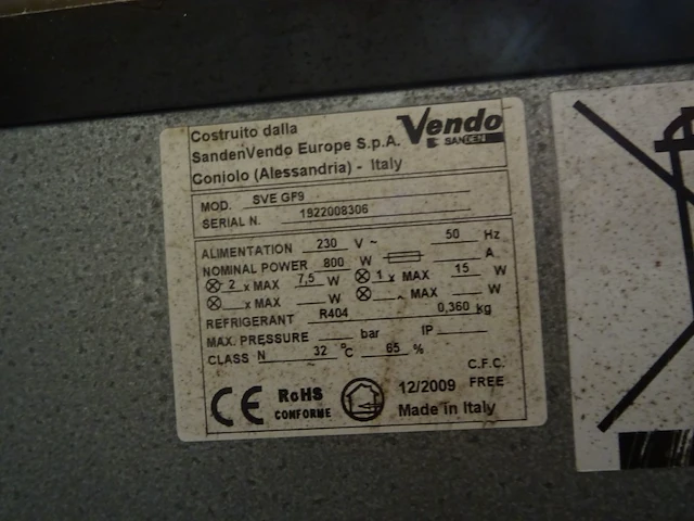 Automaat vendo - afbeelding 8 van  8