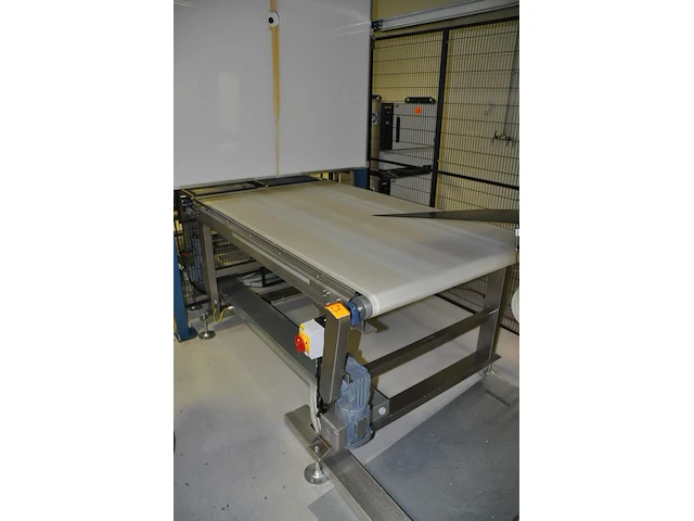 Automated assembly room for laminated side lite inc. belt conveyor - afbeelding 4 van  9