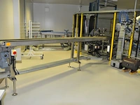 Automated assembly room for laminated side lite inc. belt conveyor - afbeelding 6 van  9