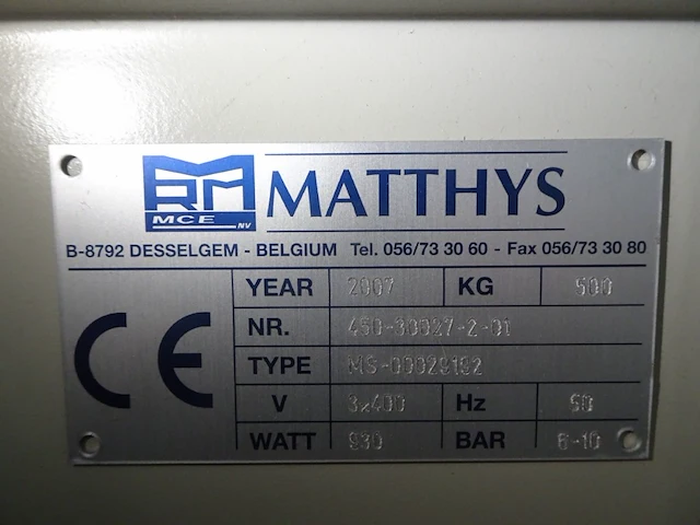 Automatic line matthys: packing + deposit intro trolley - afbeelding 3 van  17