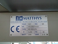 Automatic line matthys: packing + deposit intro trolley - afbeelding 4 van  17