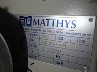 Automatic line matthys: packing + deposit intro trolley - afbeelding 5 van  17