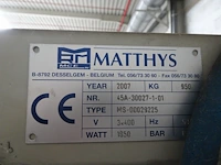 Automatic line matthys: packing + deposit intro trolley - afbeelding 6 van  17
