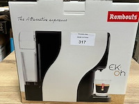 Automatische espresso machine rombouts ek-oh zwart (b420) - afbeelding 5 van  5
