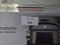 Automatische espresso machine rombouts xpress oh (b420) - afbeelding 2 van  5