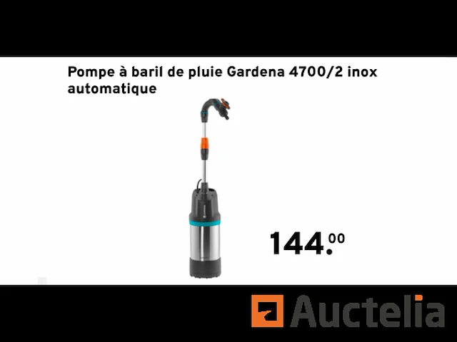 Automatische regenwatertankpomp gardena 4700/2 rvs - afbeelding 1 van  1