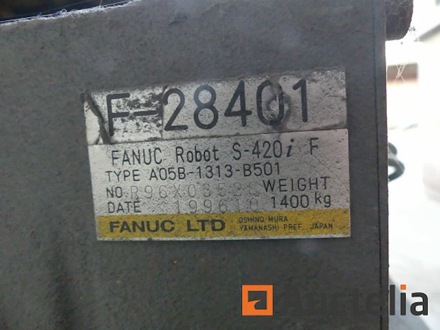 Automatische robot fanuc s 420 if - afbeelding 5 van  11
