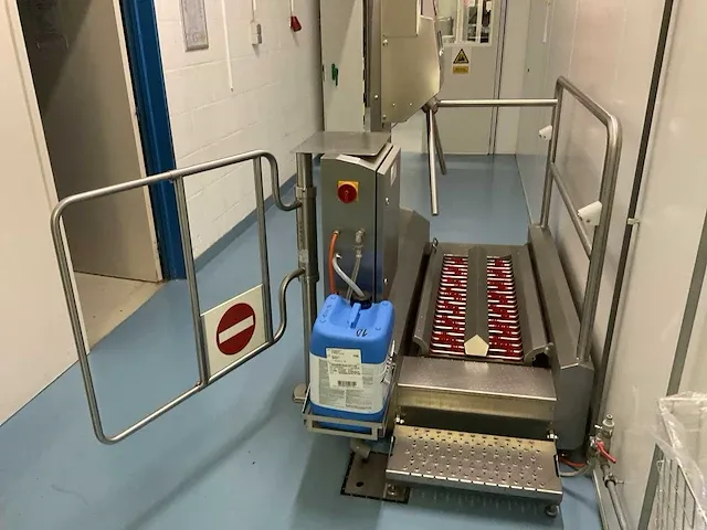Automatische rvs hygiëne sluis - afbeelding 1 van  6