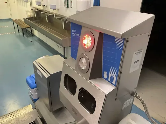 Automatische rvs hygiëne sluis - afbeelding 5 van  6