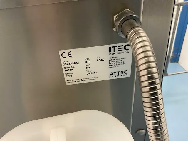 Automatische rvs hygiëne sluis - afbeelding 6 van  6