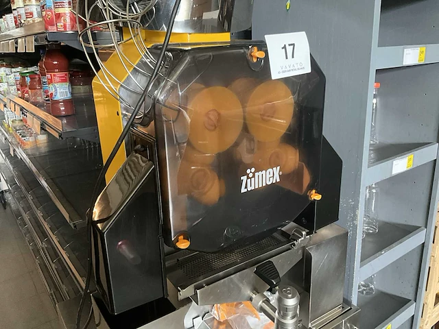 Automatische sinaasappelpers zumex speed pro self-service - afbeelding 2 van  5