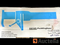 Automatische vorkheftruck super ridgid peddinghaus 160 hoogteversteller