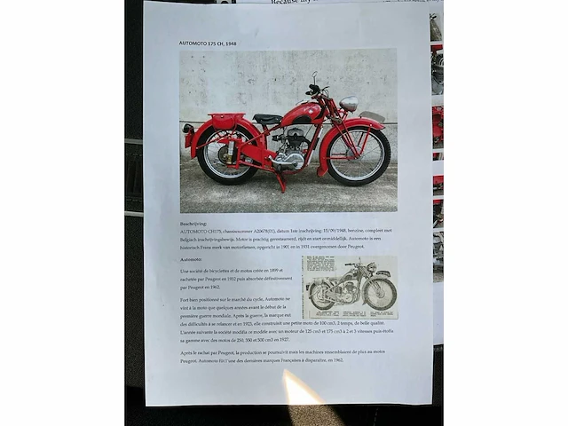 Automoto motorfiets 1948 - afbeelding 9 van  19