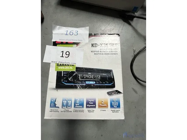 Autoradio jvc - afbeelding 1 van  2