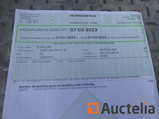Autoremorque rs re3500 - afbeelding 20 van  20