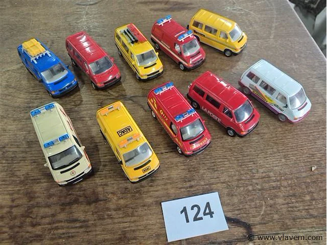 Autos 10 stuks - afbeelding 1 van  3
