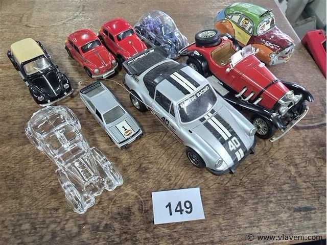 Autos 9 stuks - afbeelding 1 van  3