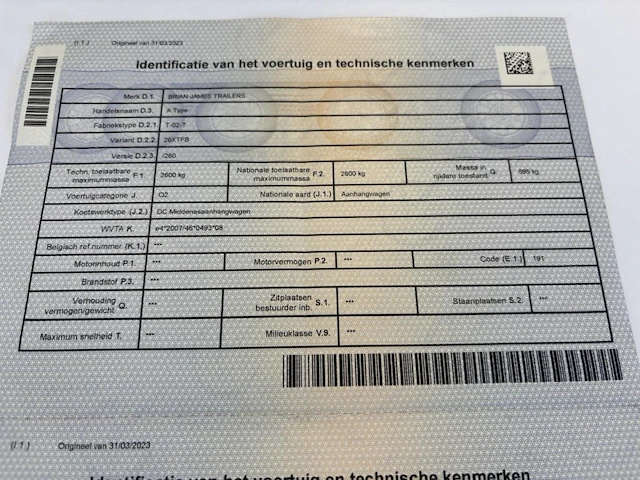 Autotrailer brian james, 2017 - afbeelding 10 van  23
