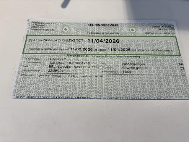 Autotrailer brian james, 2017 - afbeelding 13 van  23