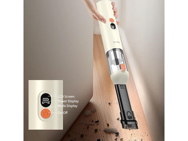 Autozen m3 draadloze autostofzuiger - afbeelding 3 van  7