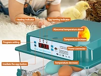 Auveach broedmachine, volautomatisch, 12-16 eieren - afbeelding 5 van  6