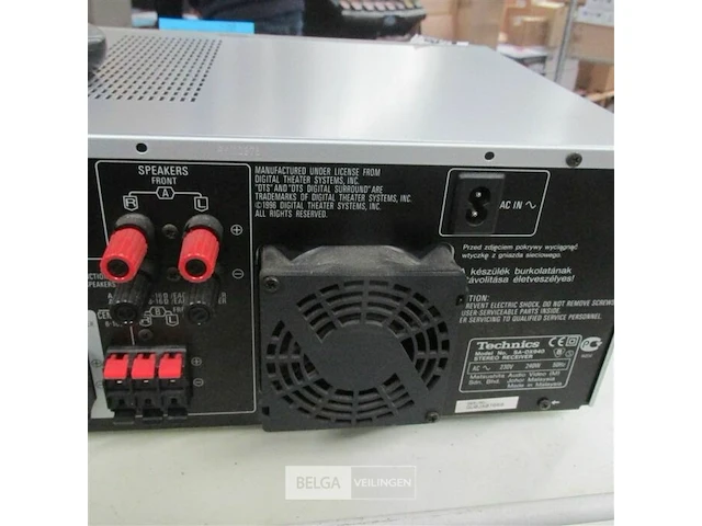 Av control stereo receiver sa-dx940 technics - afbeelding 5 van  5
