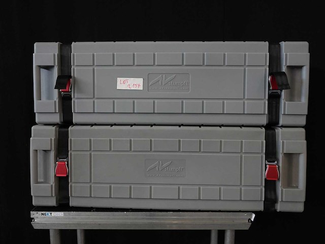 Av stumpfl - bfz-case/k/g flightcase small grey - video - afbeelding 1 van  2