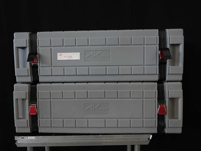 Av stumpfl - bfz-case/k/g flightcase small grey - video - afbeelding 1 van  2