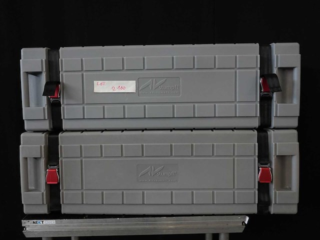 Av stumpfl - bfz-case/k/g flightcase small grey - video - afbeelding 1 van  2
