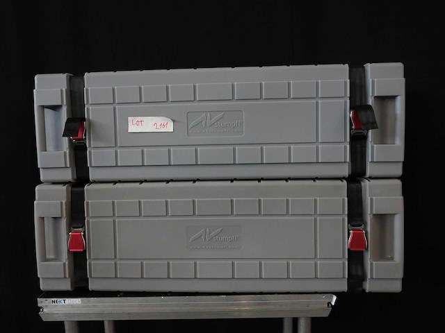 Av stumpfl - bfz-case/k/g flightcase small grey - video - afbeelding 1 van  2