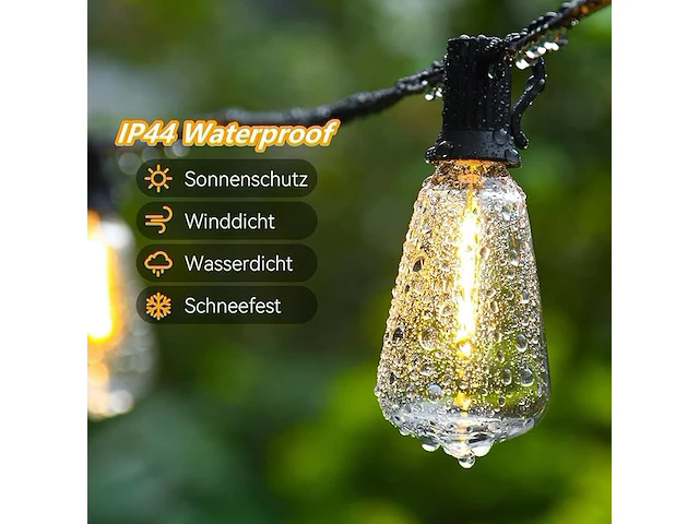 Avanlo led-lichtsnoer voor buiten, 30,5 m - afbeelding 4 van  4