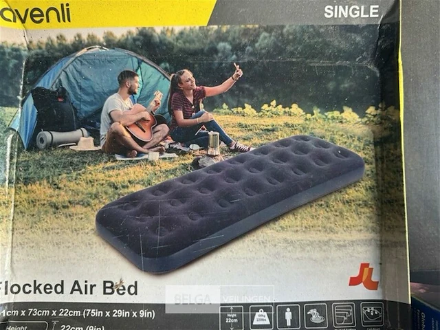 Avenli luchtmatras, gelert travel pack en zwembad startset - afbeelding 5 van  5