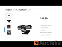 Avermedia live streamer cam 513 webcam - afbeelding 1 van  7