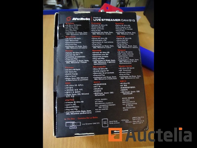 Avermedia live streamer cam 513 webcam - afbeelding 7 van  7