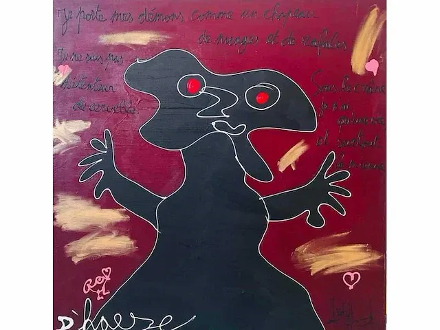 Axel daeseleire & hannes d'haese origineel werk - afbeelding 1 van  1