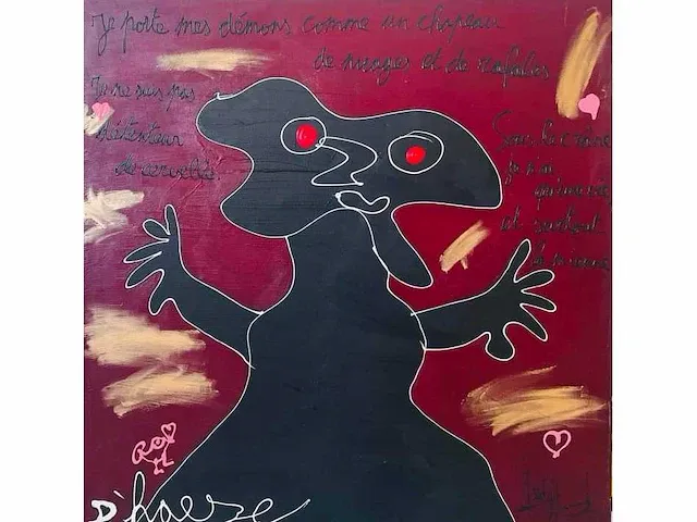 Axel daeseleire & hannes d'haese origineel werk - afbeelding 1 van  1
