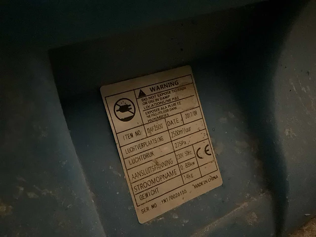 Axiaal ventilator dryfast - afbeelding 3 van  6