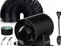 Axiale luchtafzuigerset 100mm - afbeelding 1 van  4