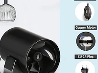 Axiale luchtafzuigerset 100mm - afbeelding 2 van  4