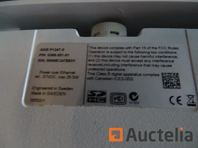 Axis p1347-e bewakingscamera - afbeelding 7 van  8
