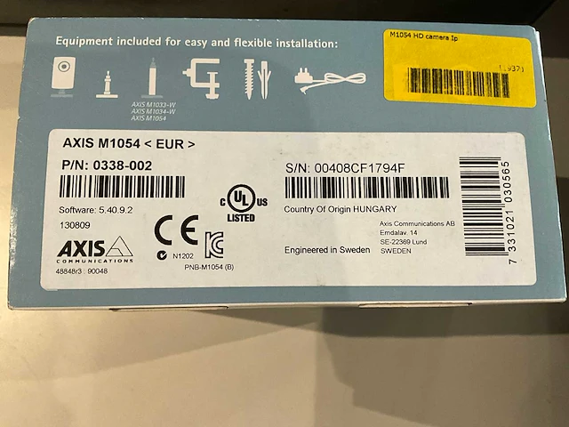 Axis partij beveilingings camera - afbeelding 14 van  22