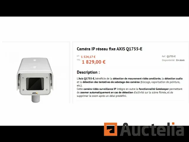 Axis q1755-e bewakingscamera - afbeelding 1 van  9