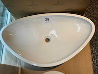 Axor massaud opbouw wastafel