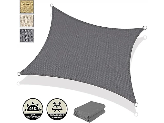 Axt shade schaduwzeil 3x4m - afbeelding 2 van  4